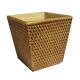 Cachepô Rattan Quadrado Médio Natural L1007