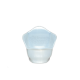 Cachepô Mini 06 - Branco Perolado - PlastPot