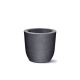 Vaso Redondo Grafiato N40 - 40 alt x 43 cm - 40 L - Cor Preto