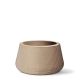 Vaso Riscatto Redondo Baixo N35 - 35x51cm - 81 Litros - Cor Areia